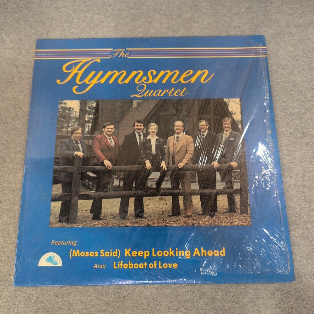 The Hymnsmen Quartet Keep Looking Ahead Southern Gospel Vinyl LP Record 29882 - Picture 1 of 2